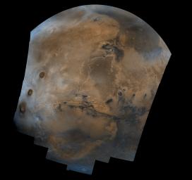 PIA00003: Valles Marineris Hemisphere