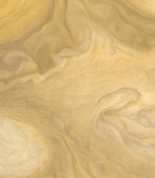 PIA00017: Cloud Layers Southeast of the Great Red Spot