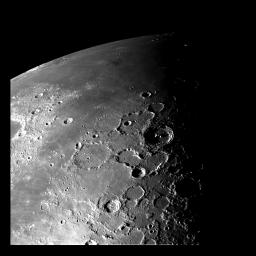 PIA00126: Moon - North Pole