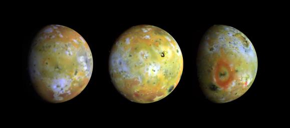 PIA00292: Three Views of Io