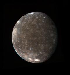 PIA00362: Callisto's Icy Surface