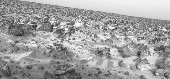 PIA00533: Ice On Mars