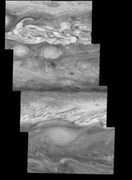 PIA00891: Jupiter's Northern Hemisphere in the Near-Infrared (Time Set 4)