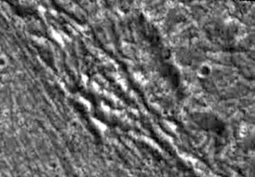 PIA01089: Fractured Craters on Ganymede