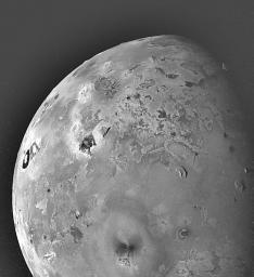 PIA01107: Geologic Landforms on Io (Area 5)