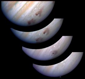 PIA01263: Jupiter G Impact Evolution