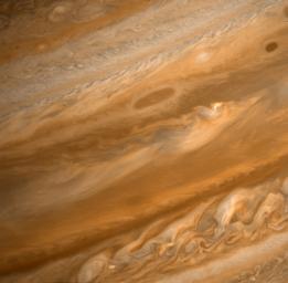 PIA01369: Jupiter from Voyager 2