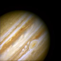PIA01594: Hubble Views Ancient Storm in the Atmosphere of Jupiter - Full Disk