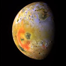 PIA01667: Io's Pele Hemisphere After Pillan Changes
