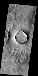 PIA01707: Northern Crater