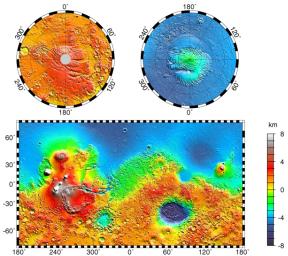 PIA02031: Maps of Mars Global Topography