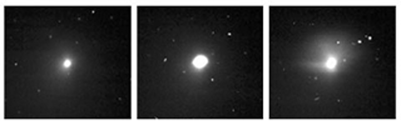 PIA02105: Cometary 'Sneeze'
