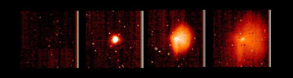 PIA02111: Analyzing a Cometary 'Sneeze'