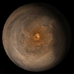 PIA02150: Mars at Ls 357°