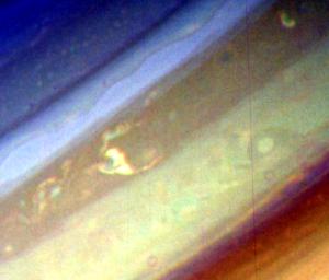 PIA02230: Northern Hemisphere of Saturn