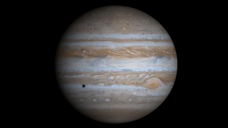 PIA02873: High Resolution Globe of Jupiter
