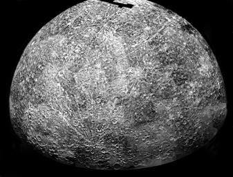 PIA03101: Mercury's Southern Hemisphere