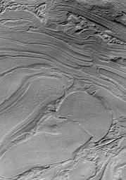 PIA03210: Strange Surfaces of Hellas Planitia