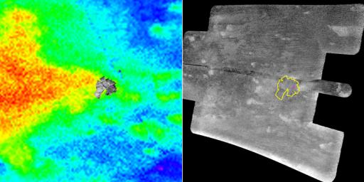 PIA03569: Pinpointing Huygens Landing Site