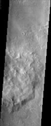 PIA03909: Poynting Crater Ejecta