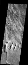 PIA03958: Collapse Features on Arsia Mons