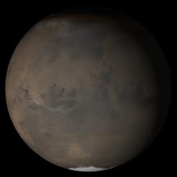 PIA03996: Mars at Ls 249°: Acidalia/Mare Erythraeum
