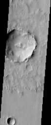 PIA04073: Impact crater