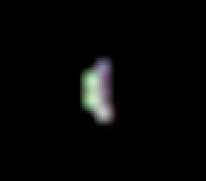 PIA04159: Calibration Image of Earth by Mars Color Imager