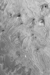 PIA04911: Tithonium Chasma's Sedimentary Rocks