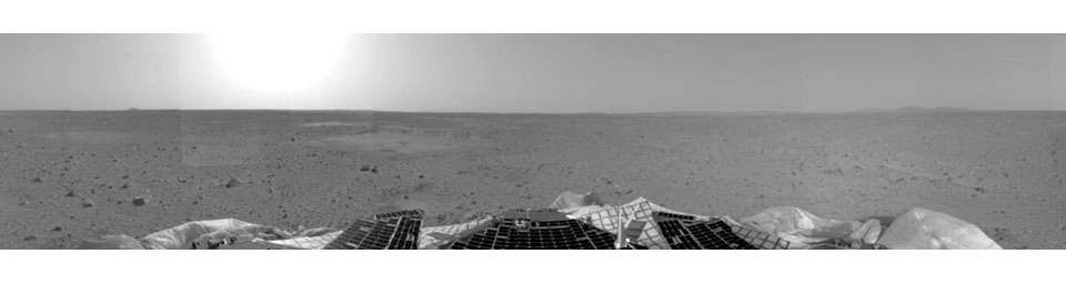 PIA04991: Left Panorama of Spirit's Landing Site