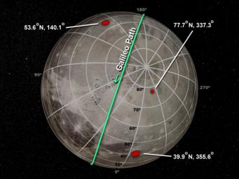 PIA05077: Lumps Within Ganymede