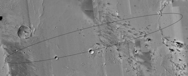 PIA05120: Mars Exploration Rover (MER-A) Spirit Landing Site