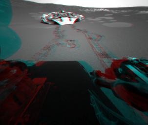PIA05212: Traversing Martian Terrain