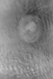 PIA05244: Lyot Crater in Winter