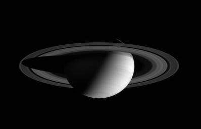 PIA05437: Saturn in Red