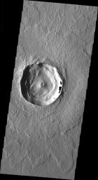 PIA05615: Typical Crater