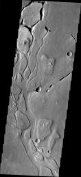 PIA05664: Channels in Elysium Planitia
