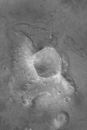 PIA05704: Crater in Cydonia