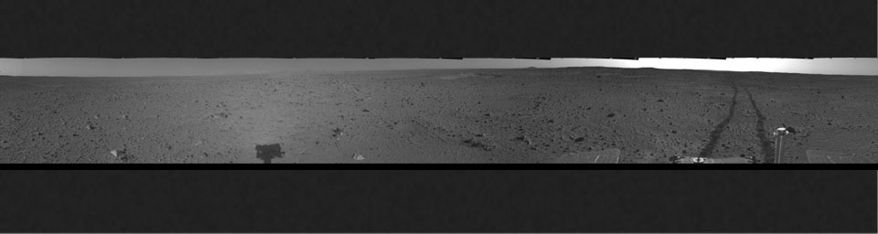 PIA05814: Spirit's View on Sol 110