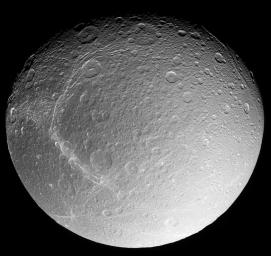 PIA06162: Dione's Surprise