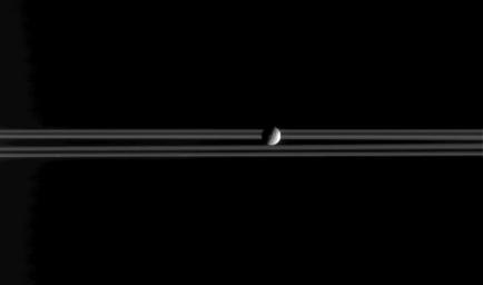 PIA06198: Mimas On the Move
