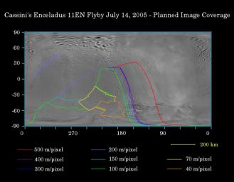 PIA06246: Closer to Enceladus