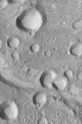 PIA06326: Amenthes Crater Cluster
