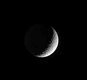PIA06599: Rhea's Crescent