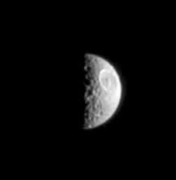PIA06617: Moon Wears a Scar