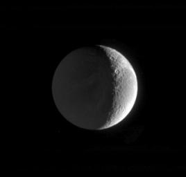 PIA06626: Saturn-lit Surface