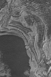 PIA06839: Melas Sedimentary Rocks