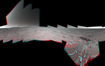 PIA06851: Preparing for 'Lights Out' on Mars (3-D)