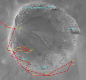 PIA06865: 'Endurance Crater' Overview