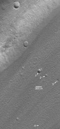 PIA06900: Craters in Fretted Terrain